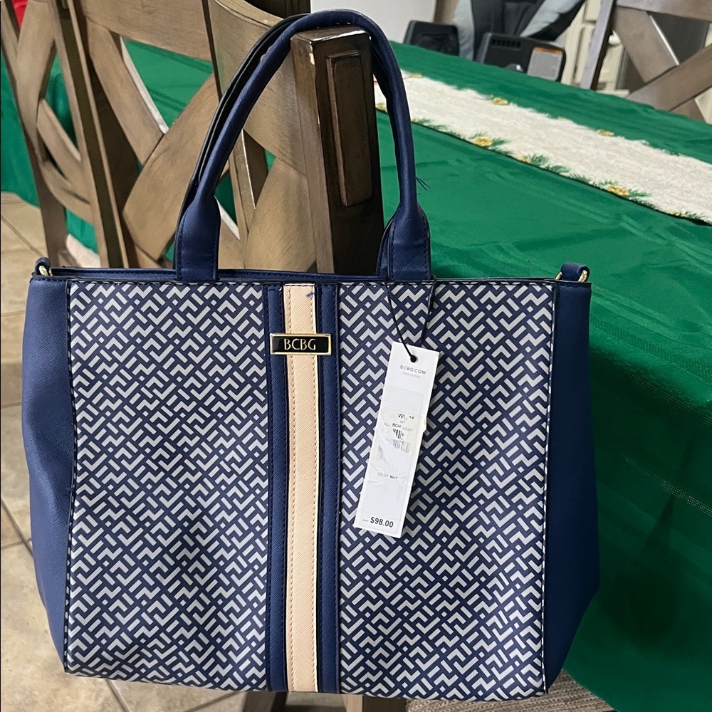 Blue BCBG Bag